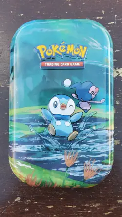Pokemon TCG: Sinnoh Stars Mini Tin Without Booster Packs - Piplup, Mr Mime - Image 1