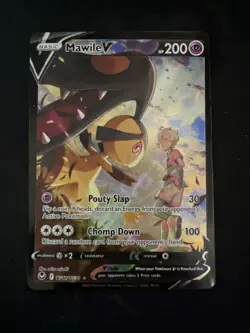 POKEMON MAWILE V TG17/TG30 TRAINER GALLERY FULL ART HOLO ULTRA RARE - Image 1