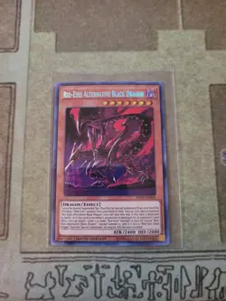 YUGIOH RED-EYES ALTERNATIVE BLACK DRAGON TN19-EN005 PRISMATIC SECRET LIMITED NM - Image 1