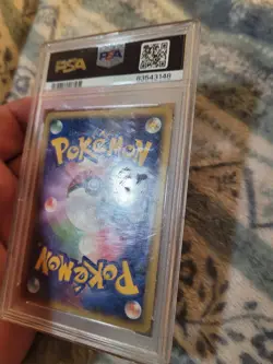 PSA 7 Uxie LV.X Holo Cry From The Mysterious Japanese Pokemon Card - Image 2