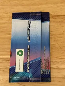Pokemon 25th Anniversary McDonalds Promo Booster Card 2021 Factory Sealed - Image 2