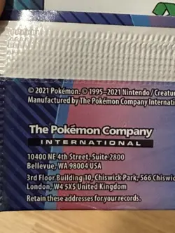 Pokemon 25th Anniversary McDonalds Promo Booster Card 2021 Factory Sealed - Image 3