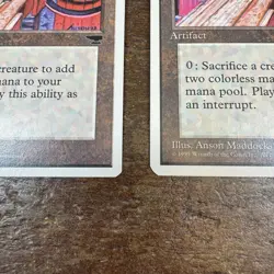 MTG Magic the Gathering Card - 2X Ashnod's Altar - Chronicles - Common X2 - Image 4