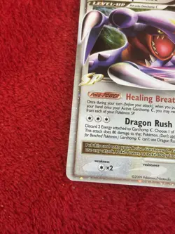 Garchomp C LV.X DP46 Diamond and Pearl Holo Pokemon Card Lp - Image 4