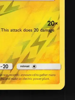 Pikachu 28/73 LP Shining Legends English Pokemon Card TCG - Image 3