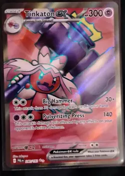 Tinkaton ex 240/193 Sv02: Paldea Evolved Holo Full Art pokemon card 2023 - Image 1