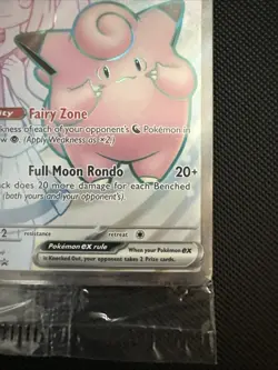 Pokemon TCG Lillie's Clefairy EX 195 Scarlet & Violet Promo Holo Card Sealed - Image 5