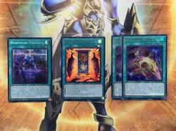 Yu-Gi-Oh! Yubel Support 1st Edition Ultra Rare cards, Nightmare Throne Prismatic - Image 4