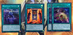 Yu-Gi-Oh! Yubel Support 1st Edition Ultra Rare cards, Nightmare Throne Prismatic - Image 5