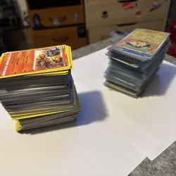 Pokemon Card Bulk lot 500 Cards - 200+ Holo/reverse 300 + Common/uncommon - Image 1