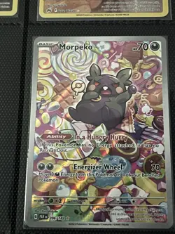 Morpeko 206/182 Paradox Rift Illustration Rare Holo Pokemon Card - Image 2