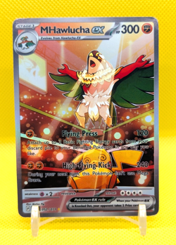 M Hawlucha EX Holo Exclusive Custom Pokemon Card - Image 1