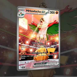 M Hawlucha EX Holo Exclusive Custom Pokemon Card - Image 4