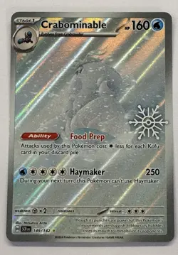 Crabominable - (Holiday Calendar) 149/142 Miscellaneous Cards & Products Holo NM - Image 1