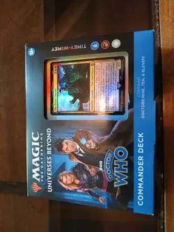 Doctor Who Universes Beyond: Timey Wimey Commander Deck Factory Sealed - Image 1