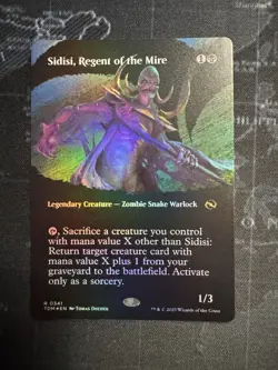 [1x] Sidisi, Regent of the Mire - Foil - Borderless Near Mint, English Tarkir: D - Image 1