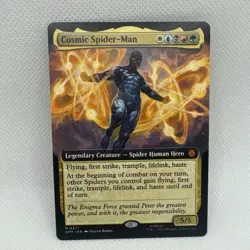 MTG - Cosmic Spider-Man (Extended Art) Marvel's Spider-Man Regular NM - Image 1