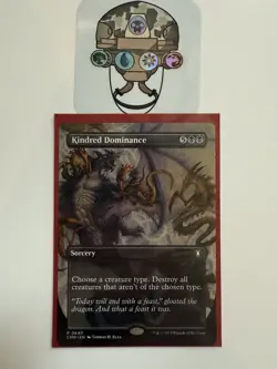 Kindred Dominance (Borderless) Commander Masters Regular - Image 1
