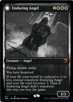 Enduring Angel NM/M* Innistrad Double Feature ENGLISH 017 mtg -UnltdCards - Image 1