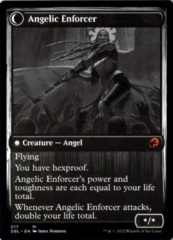 Enduring Angel NM/M* Innistrad Double Feature ENGLISH 017 mtg -UnltdCards - Image 2