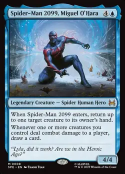 Spider-Man 2099, Miguel O'Hara - Marvel's Spiderman: Legal-Eternal MTG SDCC 2025 - Image 1