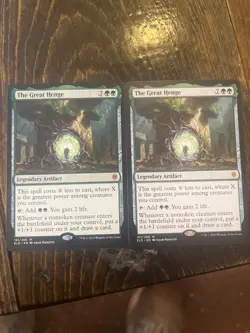 2x The Great Henge Throne of Eldraine NM Condition - Image 1