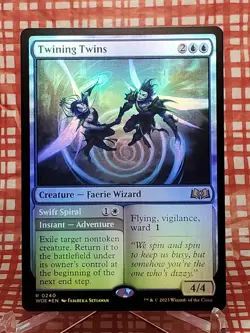 Twining Twins (240/475) Wilds of Eldraine NM FOIL - Image 1