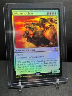 Blazing Archon - Foil - Magic MTG 2024 Ravnica Remastered NM/M - Image 1