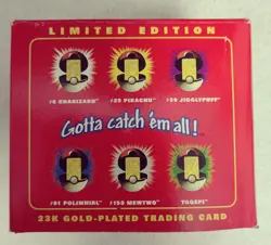1999 Burger King Pokemon Ball With 23k Gold Plated Pokemon Card Mewtwo Super - Image 4