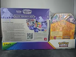 Pokemon TCG Chilling Reign Elite Trainer Box + Lucario Tin Costco Brand New - Image 2