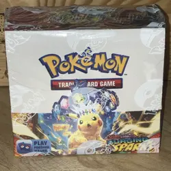 POKEMON SURGING SPARKS Booster Box Scarlet & Violet New Factory Sealed TCG - Image 1