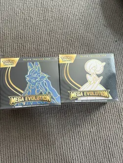 Pokemon TCG Mega Evolution Elite Trainer Box ETB - In Hand✅ Pair Factory Sealed✅ - Image 1