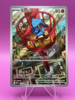 Pokemon TCG Riolu 010 Black Star Promo Mega Evolotions NM Near Mint - Image 1