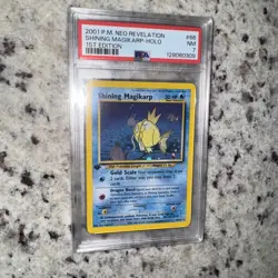 Pokemon Shining Magikarp Holo 1st Edition Psa 7 Looks Better - Image 3