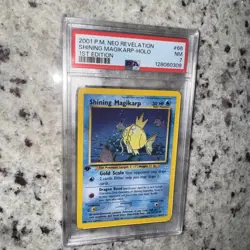 Pokemon Shining Magikarp Holo 1st Edition Psa 7 Looks Better - Image 4