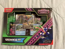 Pokemon Shrouded Fable Greninja EX Special Illustration Collection Box Sealed - Image 1