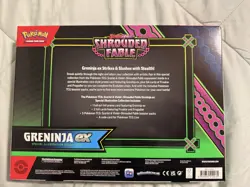 Pokemon Shrouded Fable Greninja EX Special Illustration Collection Box Sealed - Image 2