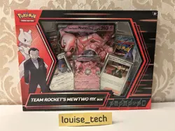 Destined Rivals Pokemon TCG Team Rockets Mewtwo EX Box BRAND NEW & SEALED - Image 1