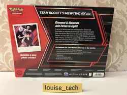 Destined Rivals Pokemon TCG Team Rockets Mewtwo EX Box BRAND NEW & SEALED - Image 2