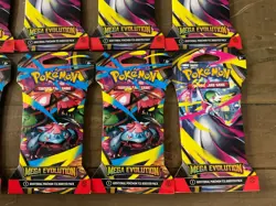 10x Pokemon TCG Mega Evolution Booster Pack Factory Sealed - Fast Shipping - Image 4