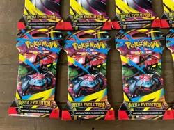10x Pokemon TCG Mega Evolution Booster Pack Factory Sealed - Fast Shipping - Image 5