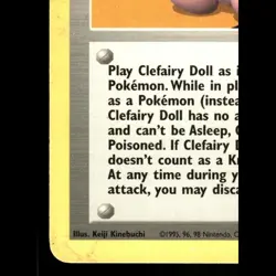 Base Set Pokemon TCG Clefairy Doll - Image 3