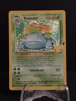 Venusaur 15/102 HOLO Celebrations Classic Collection Pokemon 25th Anniversary#31 - Image 1