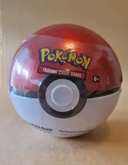 Pokemon TCG D21 2021 Poke Ball Tin Brand New & Sealed 3 Booster Packs - Image 1