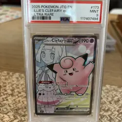 2025 Pokemon SV Journey Together JTG EN Lillie's Clefairy ex #173/159 - Image 1
