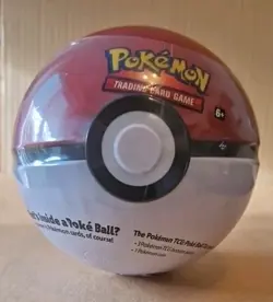 Pokemon TCG D21 2020 Poke Ball Tin Brand New & Sealed 3 Booster Packs - Image 1