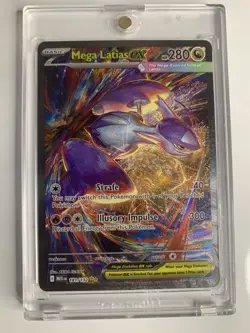 2025 Pokemon MEG EN-Mega Evolutions Mega Latias ex 181/132 Free Ship & Hard Case - Image 2