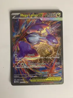 2025 Pokemon MEG EN-Mega Evolutions Mega Latias ex 181/132 Free Ship & Hard Case - Image 4