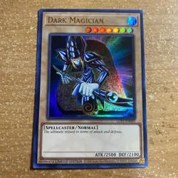 🔥 YUGIOH DARK MAGICIAN TABLET ART LC01-EN005 ULTRA RARE HOLOGRAPHIC NM LIMITED - Image 1