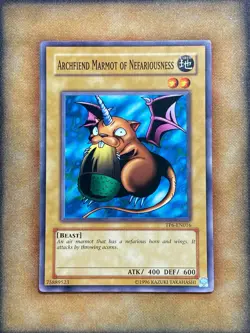 Yugioh Archfiend Marmot of Nefariousness TP6-EN016 Common NM - Image 1